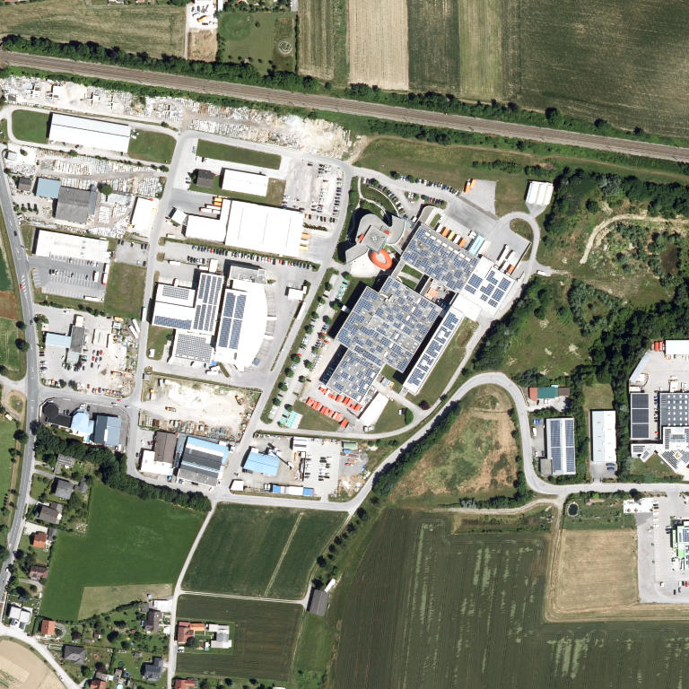 Satellitenaufnahme Würth Handelsges.m.b.H., Böheimkirchen
